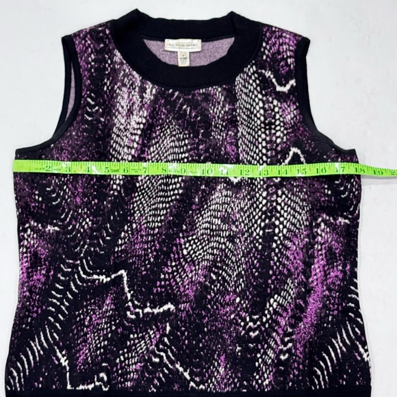 St John Sport geometric sleeveless tank top Size small - Picture 5 of 9